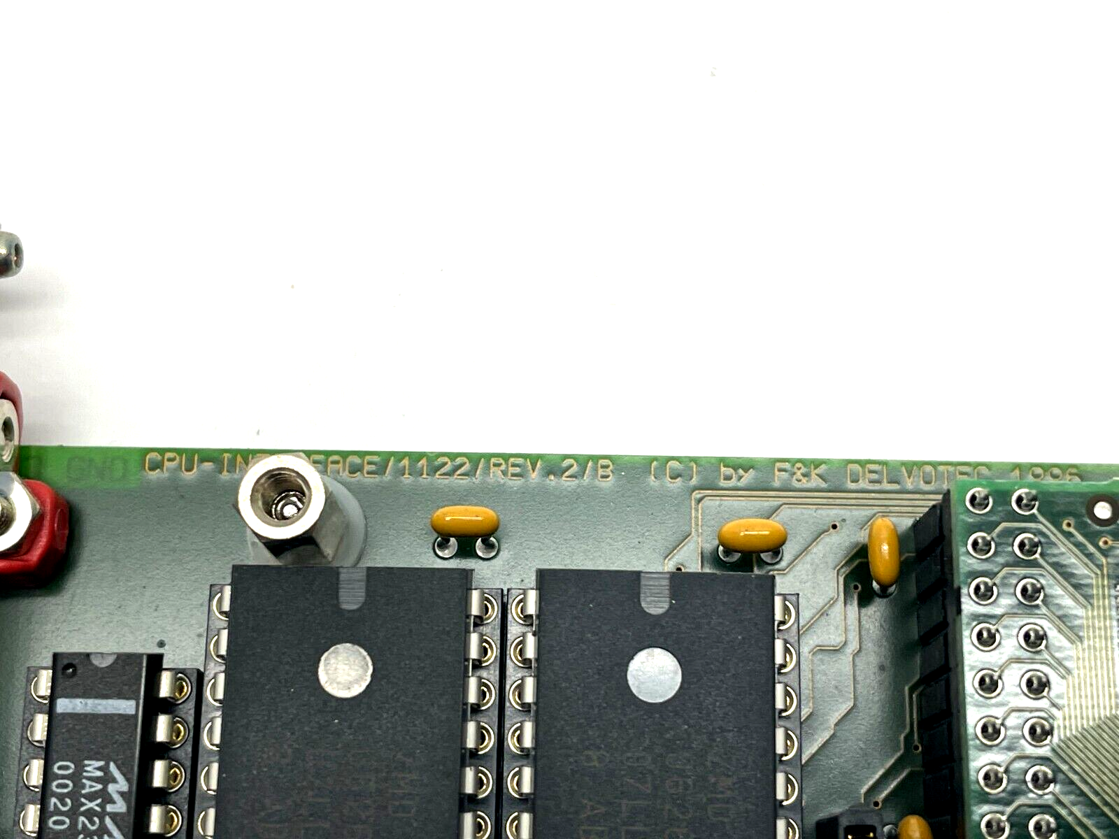 F&K Delvotec 1122/REV.2/B CPU Interface Card - Maverick Industrial Sales