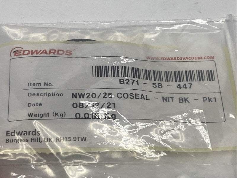 Edwards B271-58-447 NW20/25 CoSeal - Maverick Industrial Sales