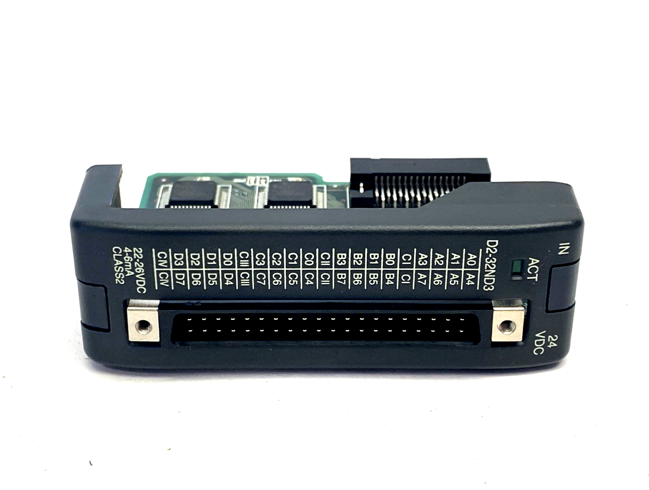 D2-32ND3 | Automation Direct DirectLOGIC DL205 Discrete Input Module, 32-Pt 24VDC - Used - Maverick Industrial Sales