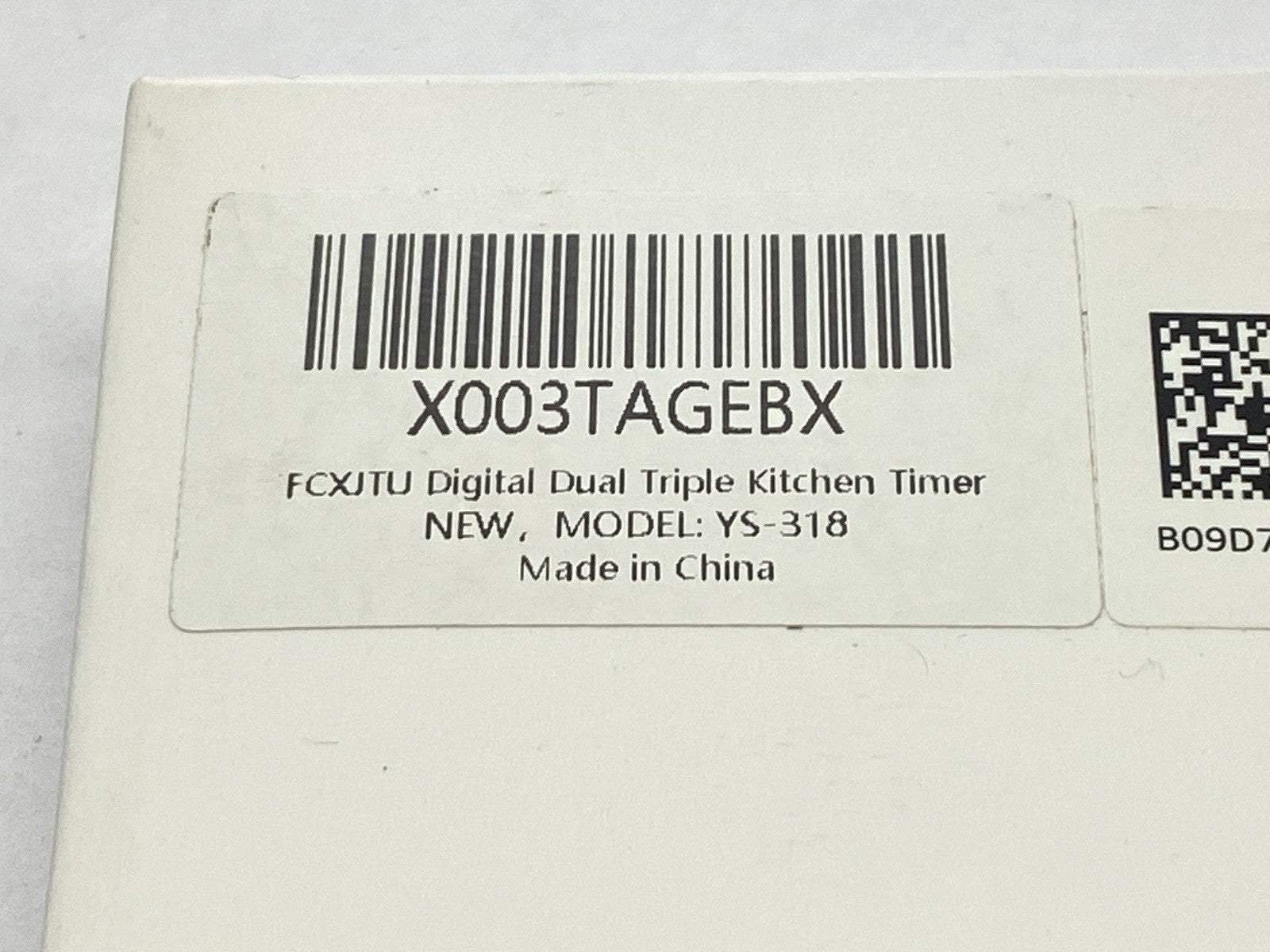 FCXJTU YS-318 Digital Dual Triple Kitchen Timer - Maverick Industrial Sales