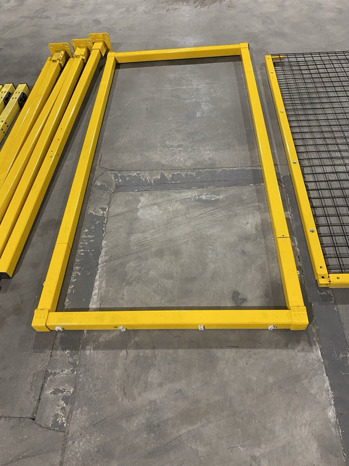 AGS Automation Guarding Systems Lot of 6 Panels and Posts - Maverick Industrial Sales