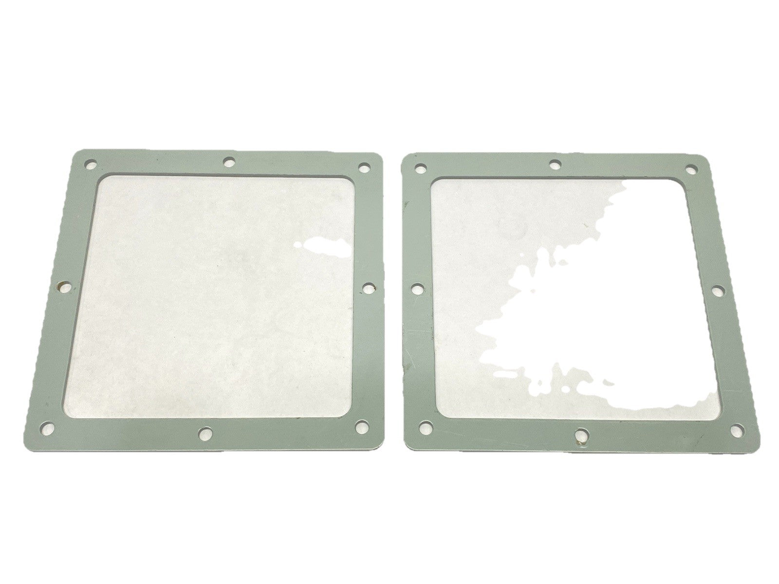 Hoffman F66WB Box Connector Feed-Through 6.00" x 6.00" Gray Steel LOT OF 2 - Maverick Industrial Sales