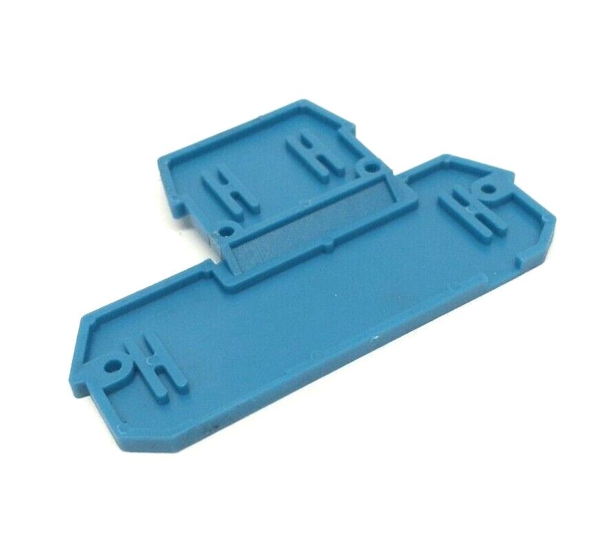 Phoenix Contact D-MBKKB 2,5 BU Terminal Block End Cover Blue 1413081 LOT OF 5 - Maverick Industrial Sales