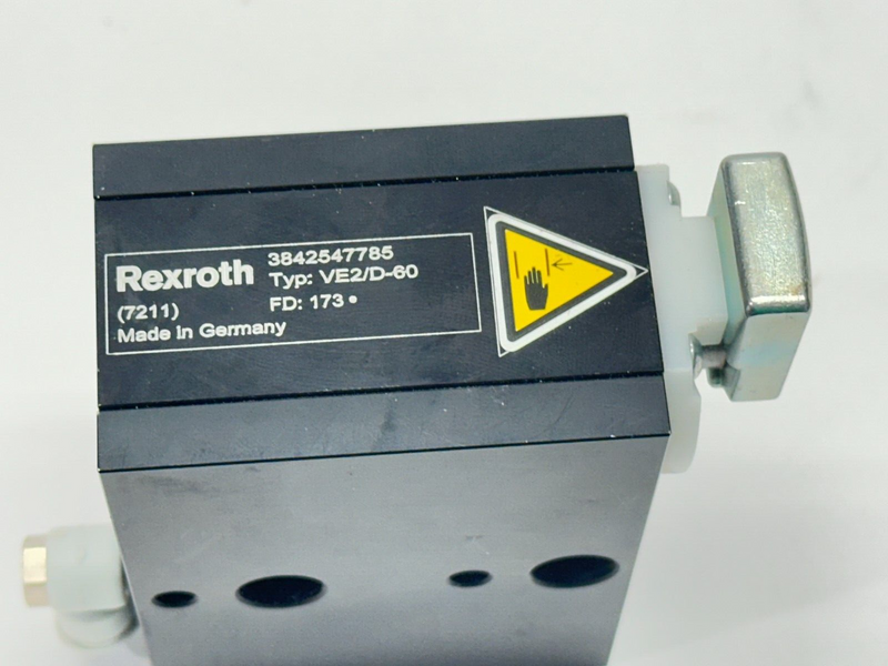 Bosch Rexroth 3842547785 Stop Gate VE 2/D-60 - Maverick Industrial Sales