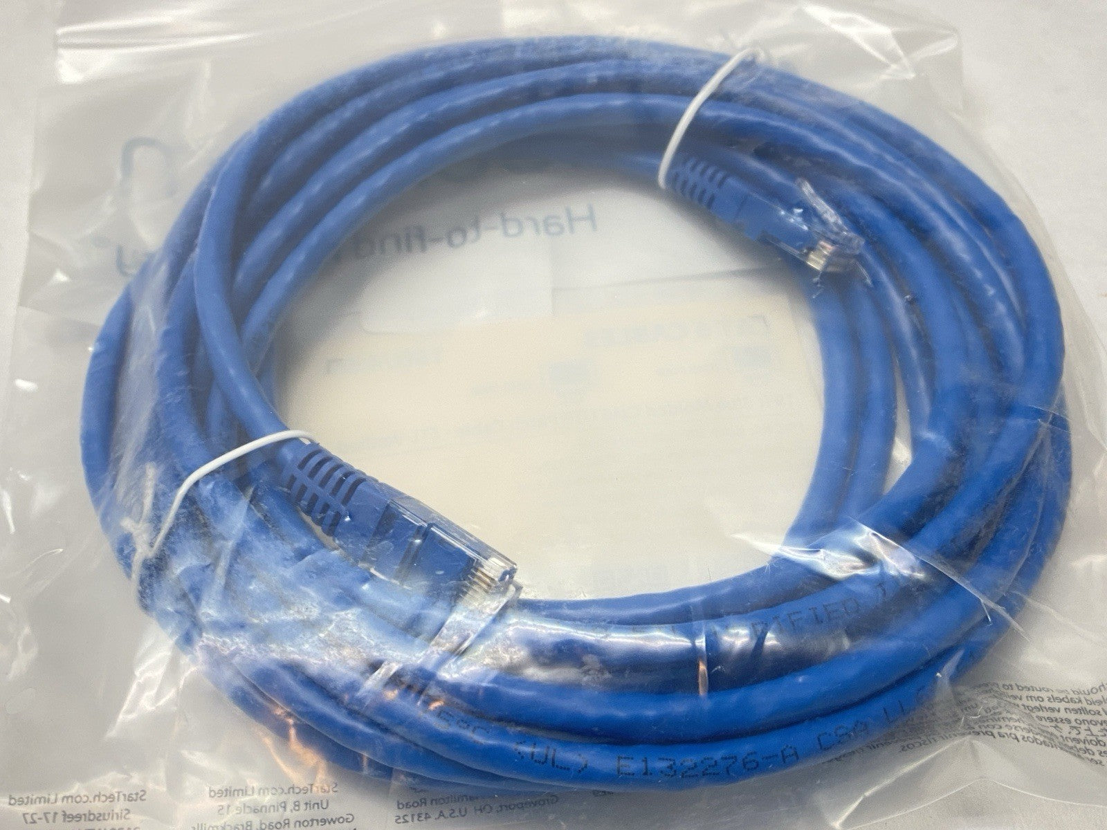 C6PATCH15BL | StarTech 15 ft Blue Molded Cat6 UTP Patch Cable ETL Verified - New - Maverick Industrial Sales