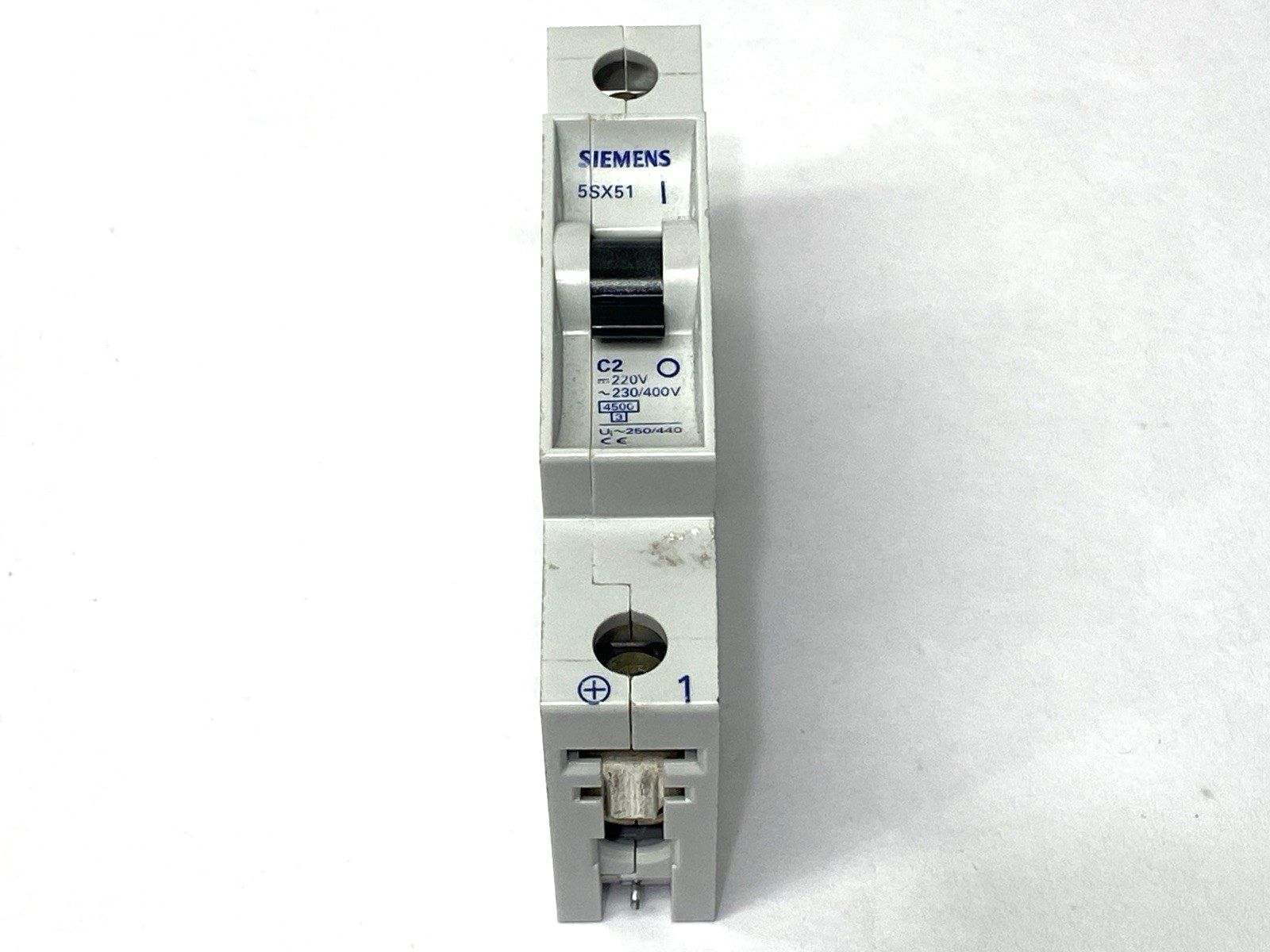 Siemens 5SX51 C2 Miniature Circuit Breaker 1-Pole 2A - Maverick Industrial Sales