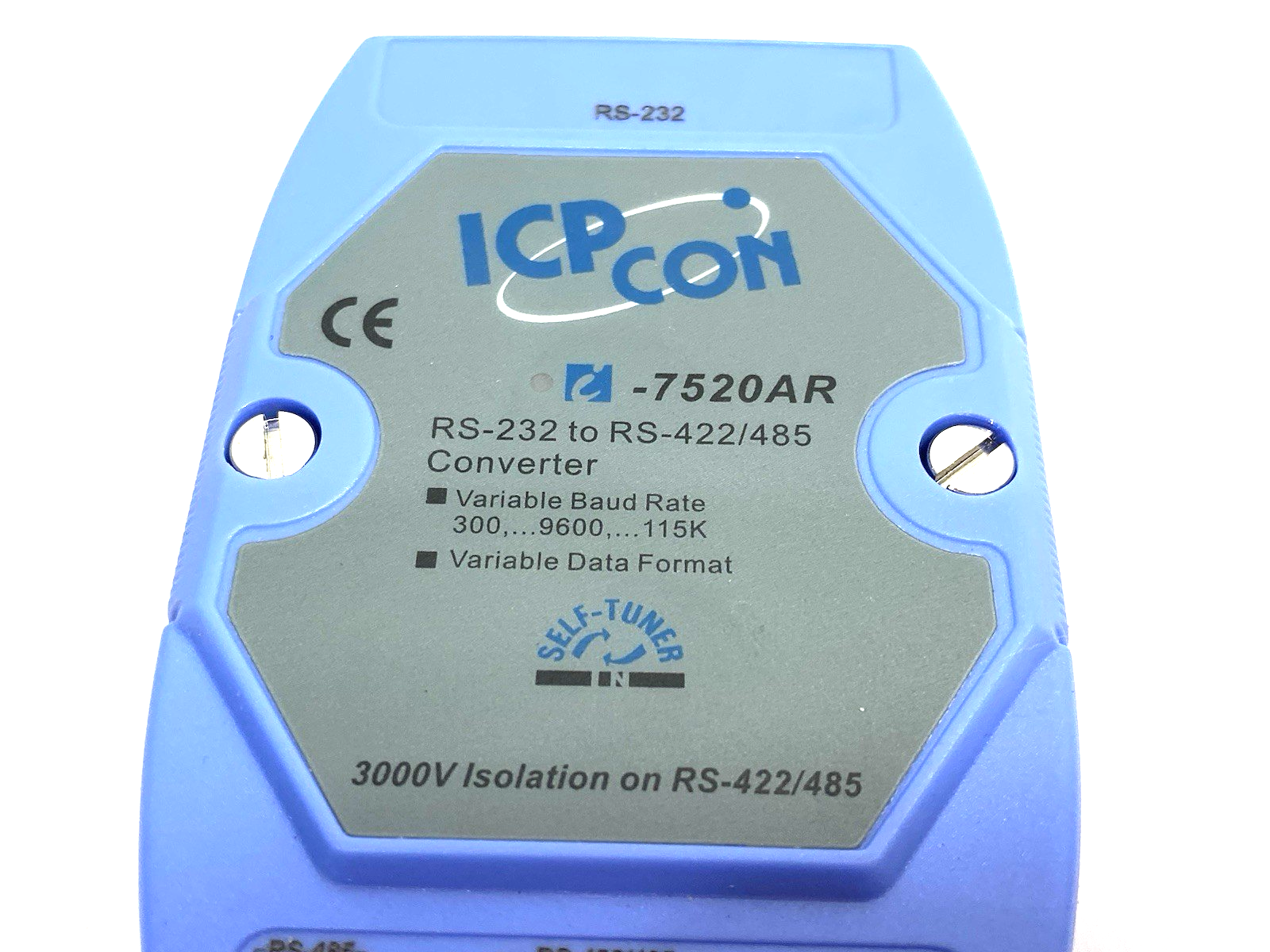 I-7520AR | ICP DAS RS-232 to RS-422/RS-485 Converter, DIN Mount - Used - Maverick Industrial Sales