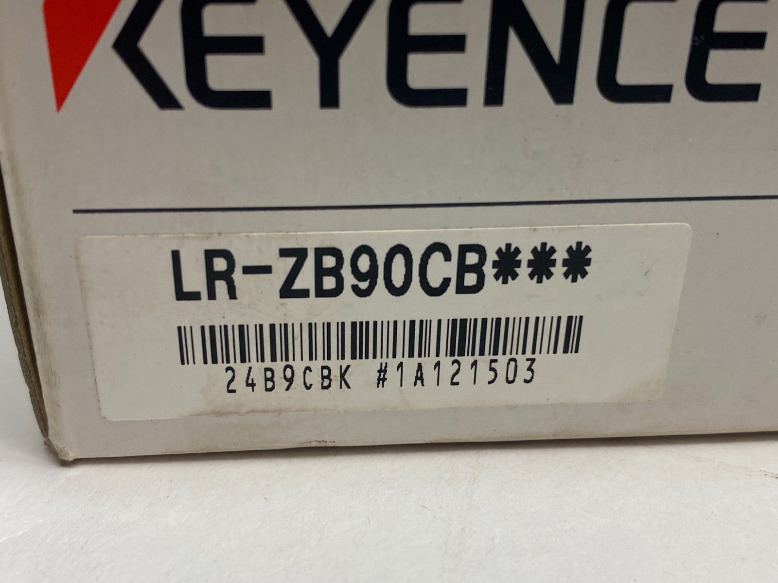 Keyence LR-ZB90CB Self-Contained Distance Based CMOS Laser Sensor 90mm M12 Conn. - Maverick Industrial Sales