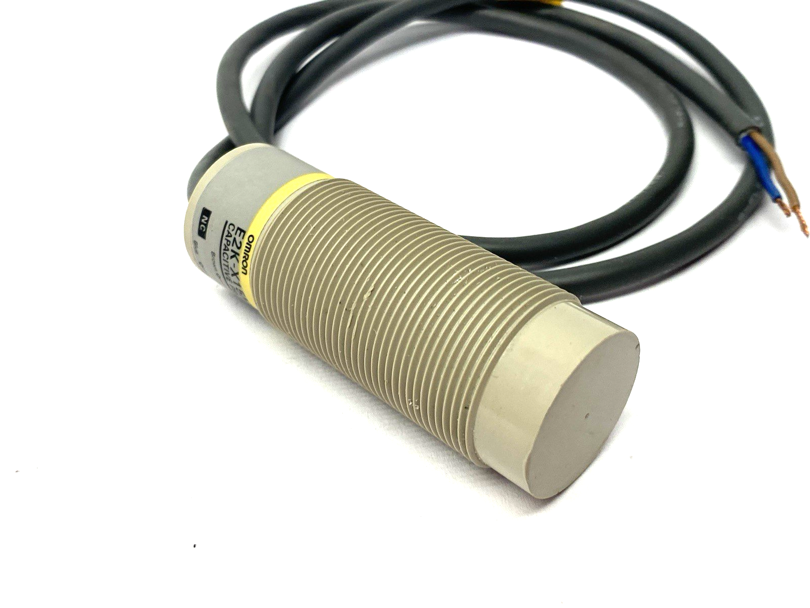E2K-X15MY2 | Omron Capacitive Proximity Switch Cylinder type, M30 15mm - New – Open box - Maverick Industrial Sales