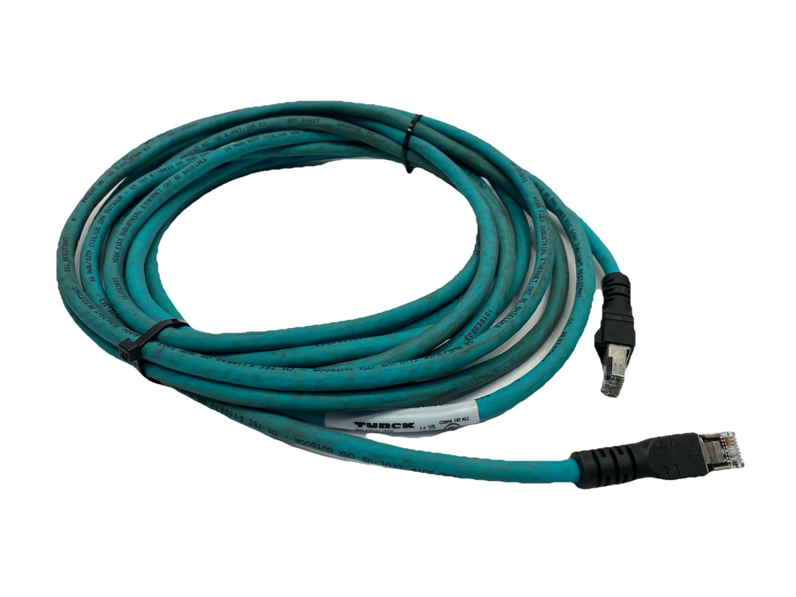 Turck RJ45S RJ45S 441-5M Industrial Ethernet Cord 5m U3-00689 - Maverick Industrial Sales