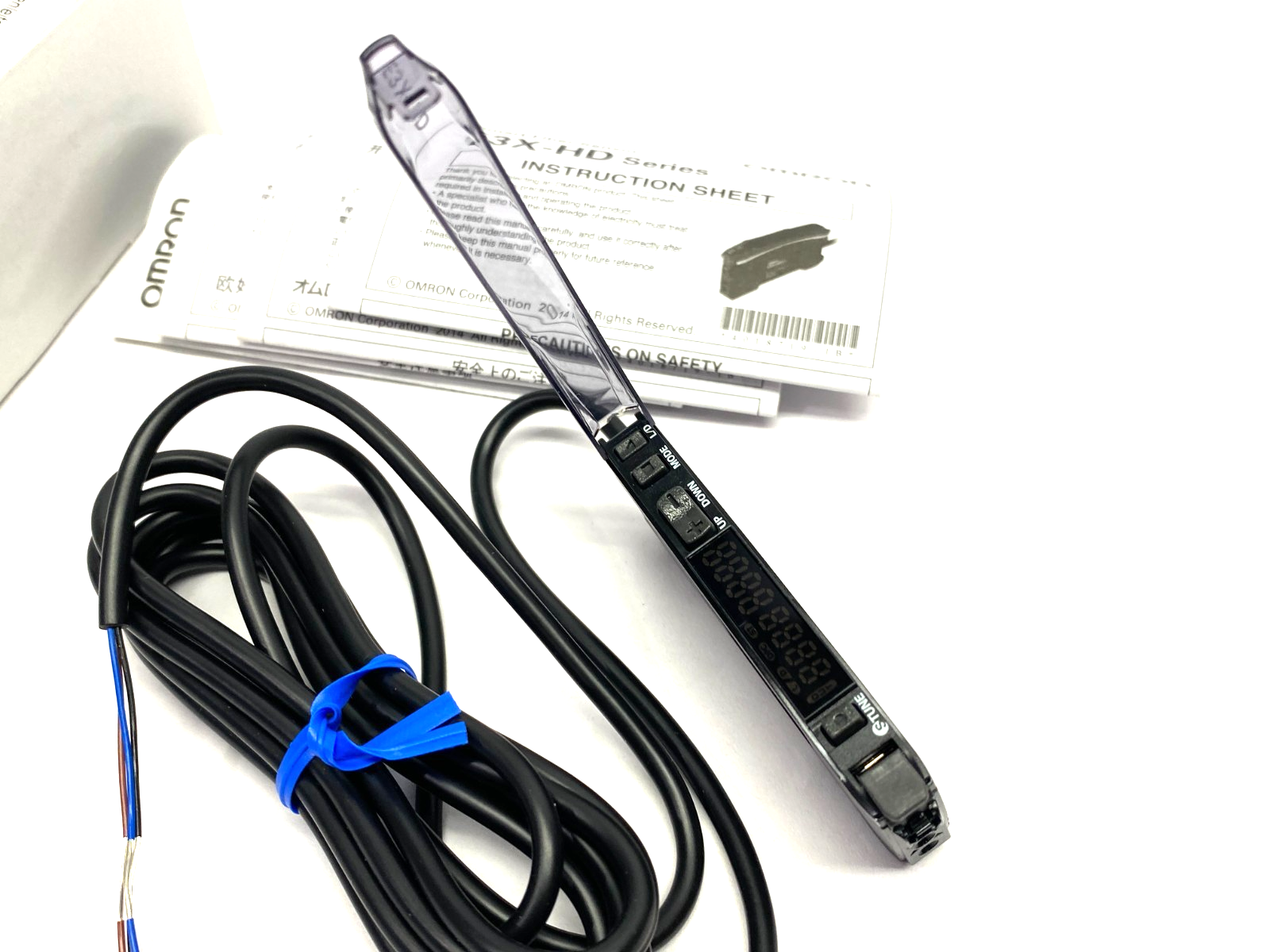 Omron E3X-HD41 Smart Fiber Sensor Digital Amplifier Unit - Maverick Industrial Sales