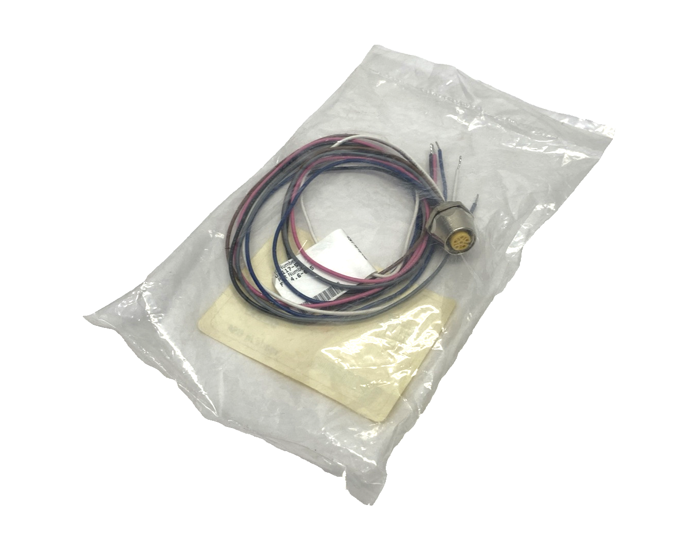 Turck FK 4.6-0.5 6-Pole Panel Mount Receptacle M12 6-Pin Female 0.5m U1117-5 - Maverick Industrial Sales