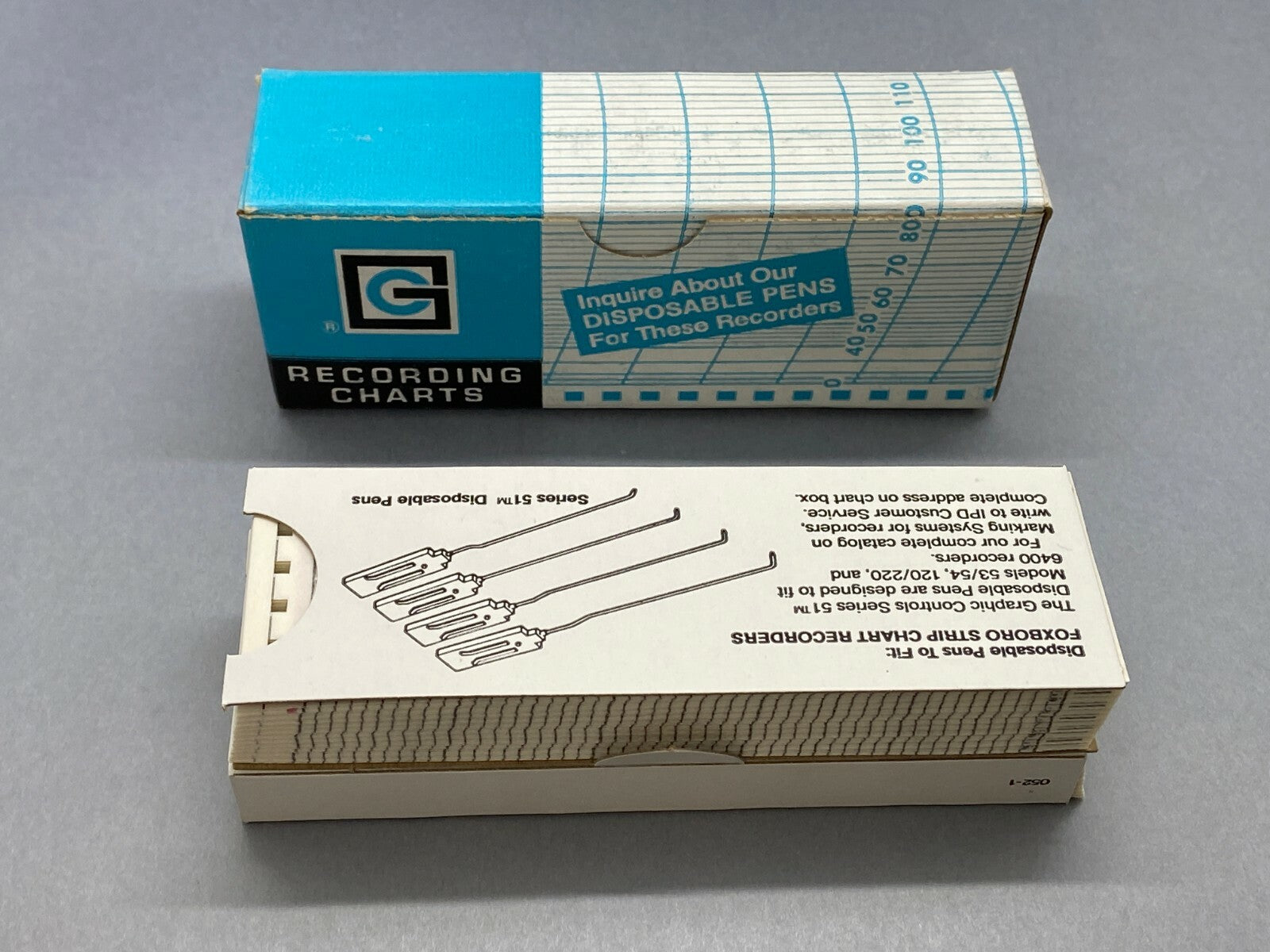 Graphic Controls GC-33256 Strip Chart Paper for Foxboro 0-5 Range - Maverick Industrial Sales
