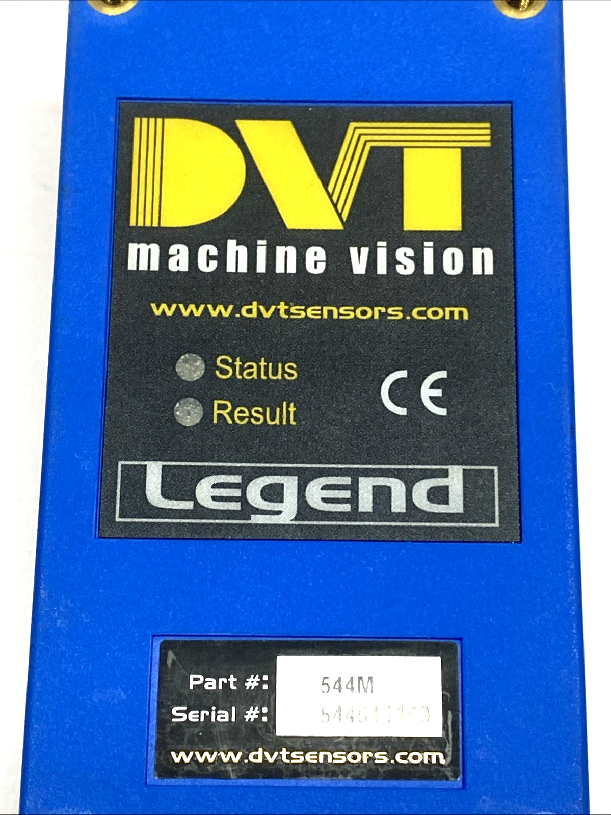 544M | DVT Legend SmartImage Vision Camera 1280x1024 B/W 1/2" CCD 24VDC IP51 - For parts or not working - Maverick Industrial Sales
