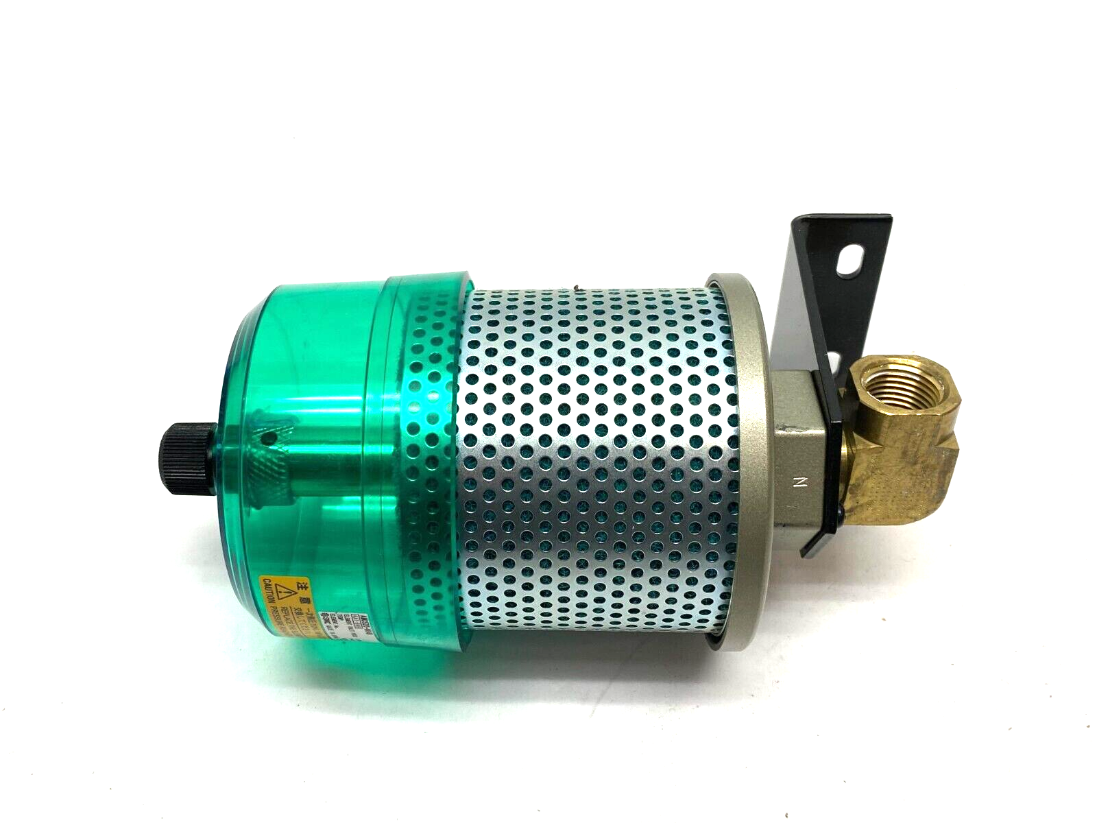 SMC AMC520-N04B Exhaust Cleaner Compressed Air Muffler 1/2" NPT w/ Bracket - Maverick Industrial Sales