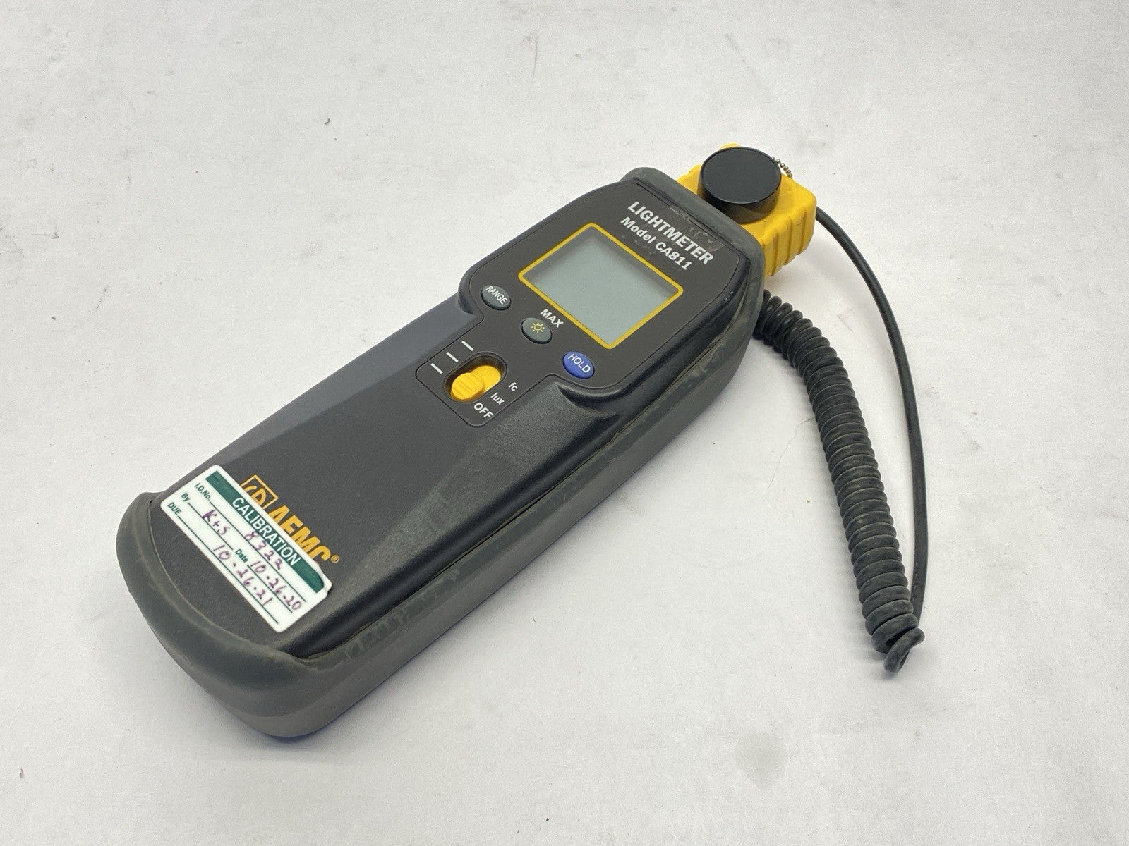 Aemc CA811 Handheld Digital Lightmeter - Maverick Industrial Sales