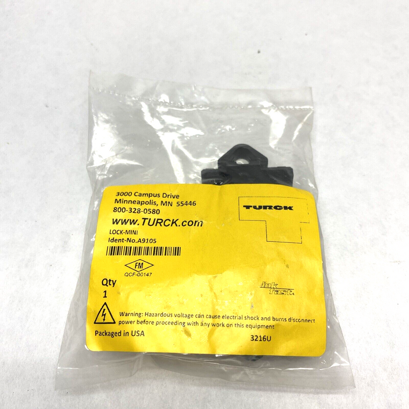 Turck Lock-Mini Lok Fast  A9105 7/8", Locking Guard, Straight - Maverick Industrial Sales