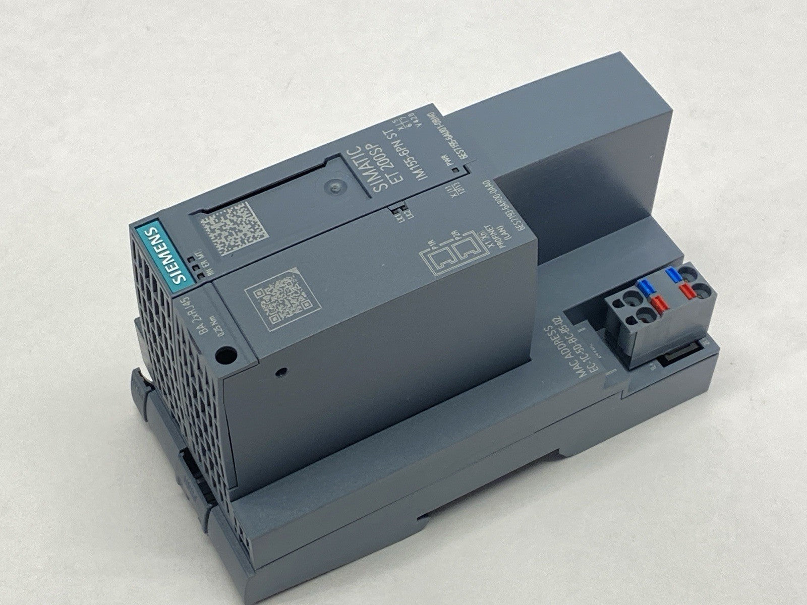 Siemens 6ES7155-6AU01-0BN0 SIMATIC ET 200SP Module w/ 6ES7193-6AR00-0AA0 - Maverick Industrial Sales