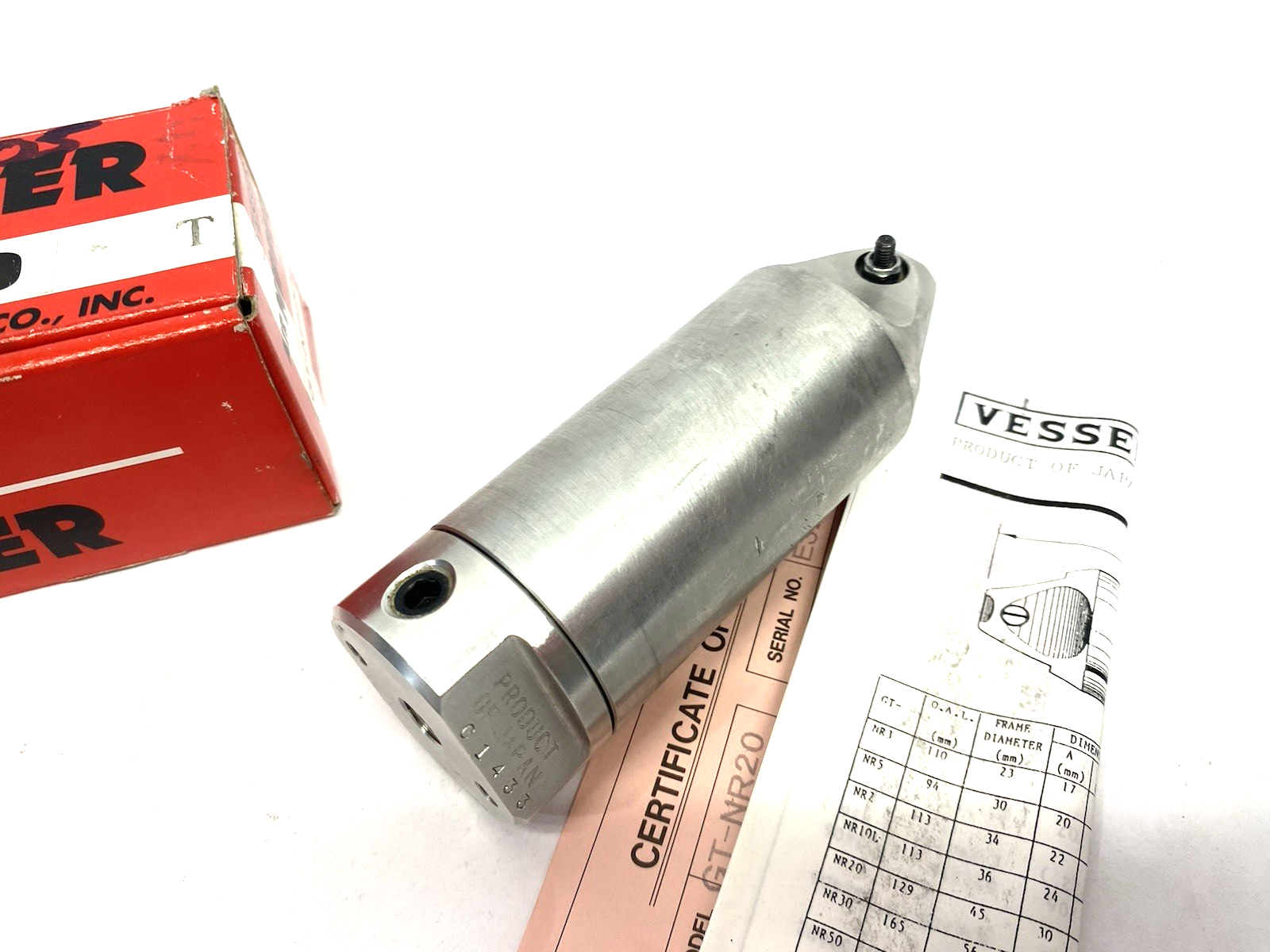 GT-NR20 | Vessel Hand Held Air Nipper - Used - Maverick Industrial Sales