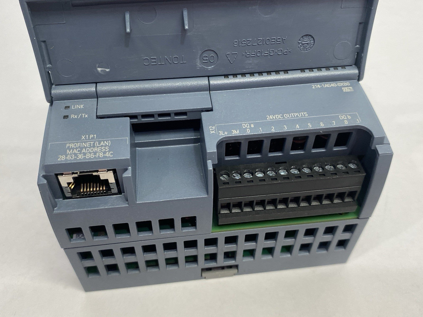 Siemens 6ES7214-1AG40-0XB0 SIMATIC S7-1200 Compact CPU Unit 1214C DC/DC/DC - Maverick Industrial Sales