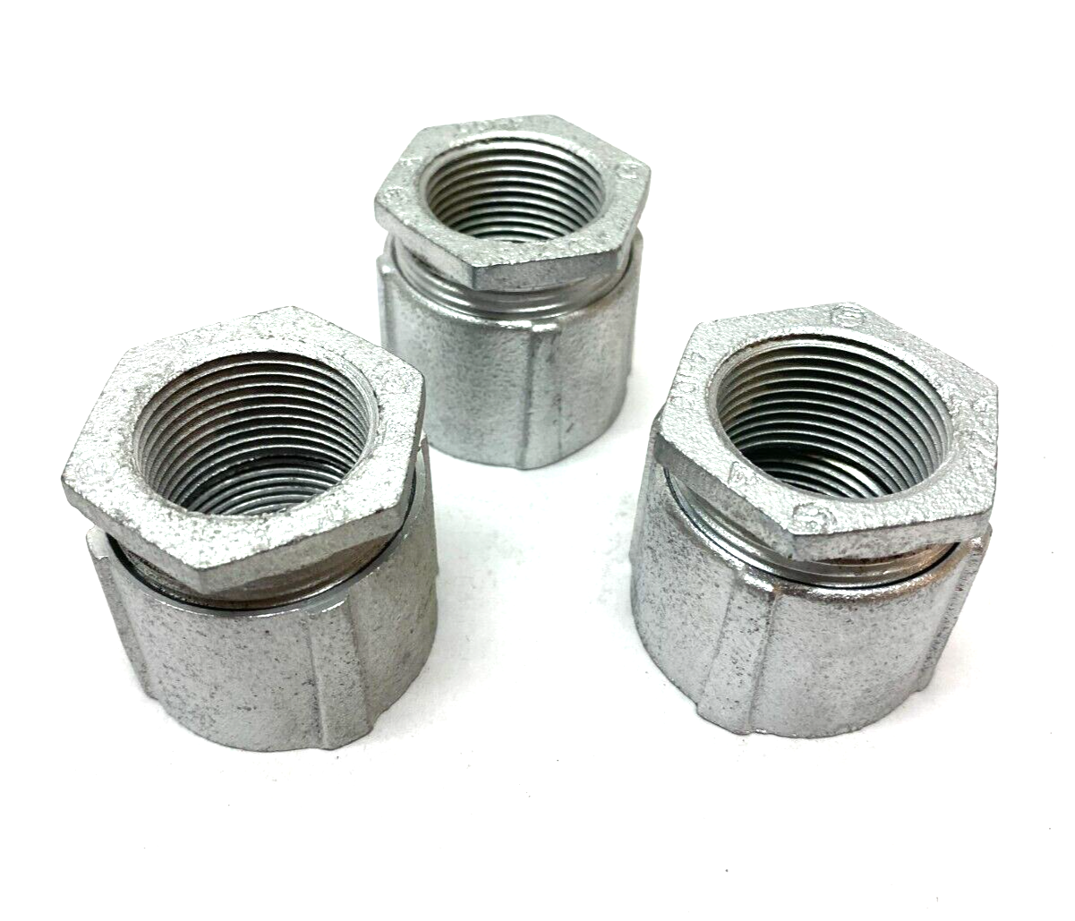 EGS Appleton EC100 Rigid Conduit 3-Piece Union 1" Mall Iron Coupling PKG OF 3 - Maverick Industrial Sales