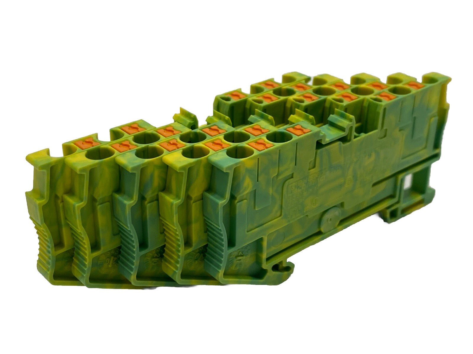 Phoenix Contact PT 2,5-QUATTRO-PE Ground Terminal Block G/Y 3209594 LOT OF 5 - Maverick Industrial Sales