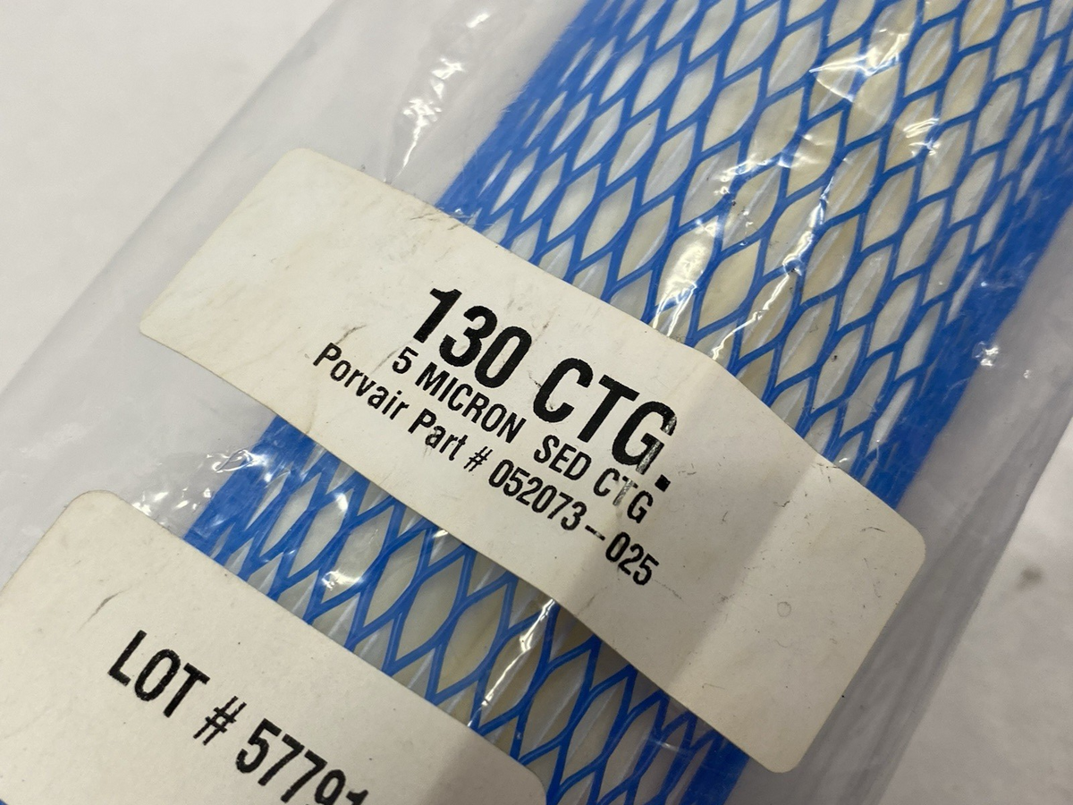 Porvair 052073-025 Fine Sediment Replacement Filter Cartridge 5 Micron - Maverick Industrial Sales