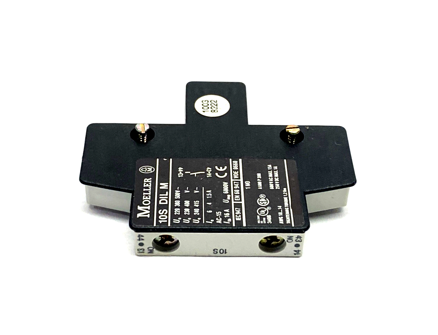Moeller S-5616 Accessory Kit, Terminal Blocks & 10SDILM x4 15A Auxiliary Contact - Maverick Industrial Sales