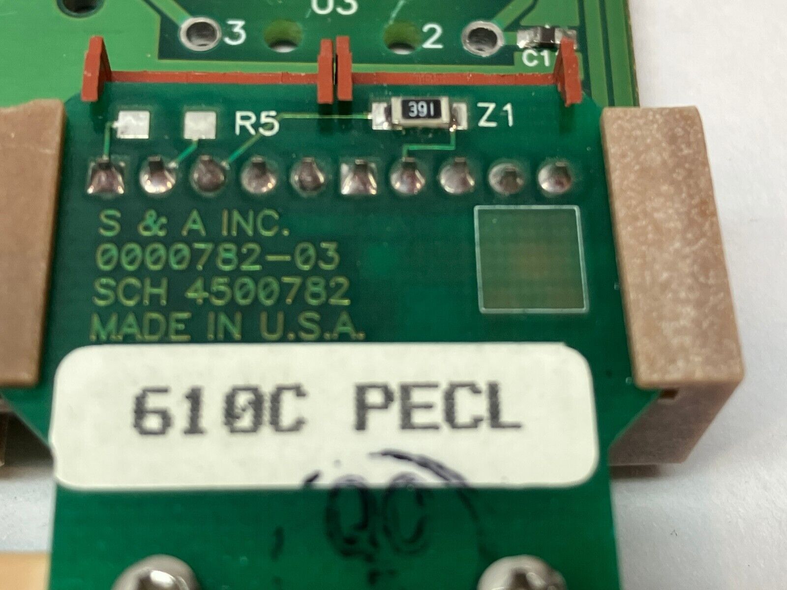Saunders & Associates 0000887-00 Circuit Board 45000887 w/ 610C PECL - Maverick Industrial Sales