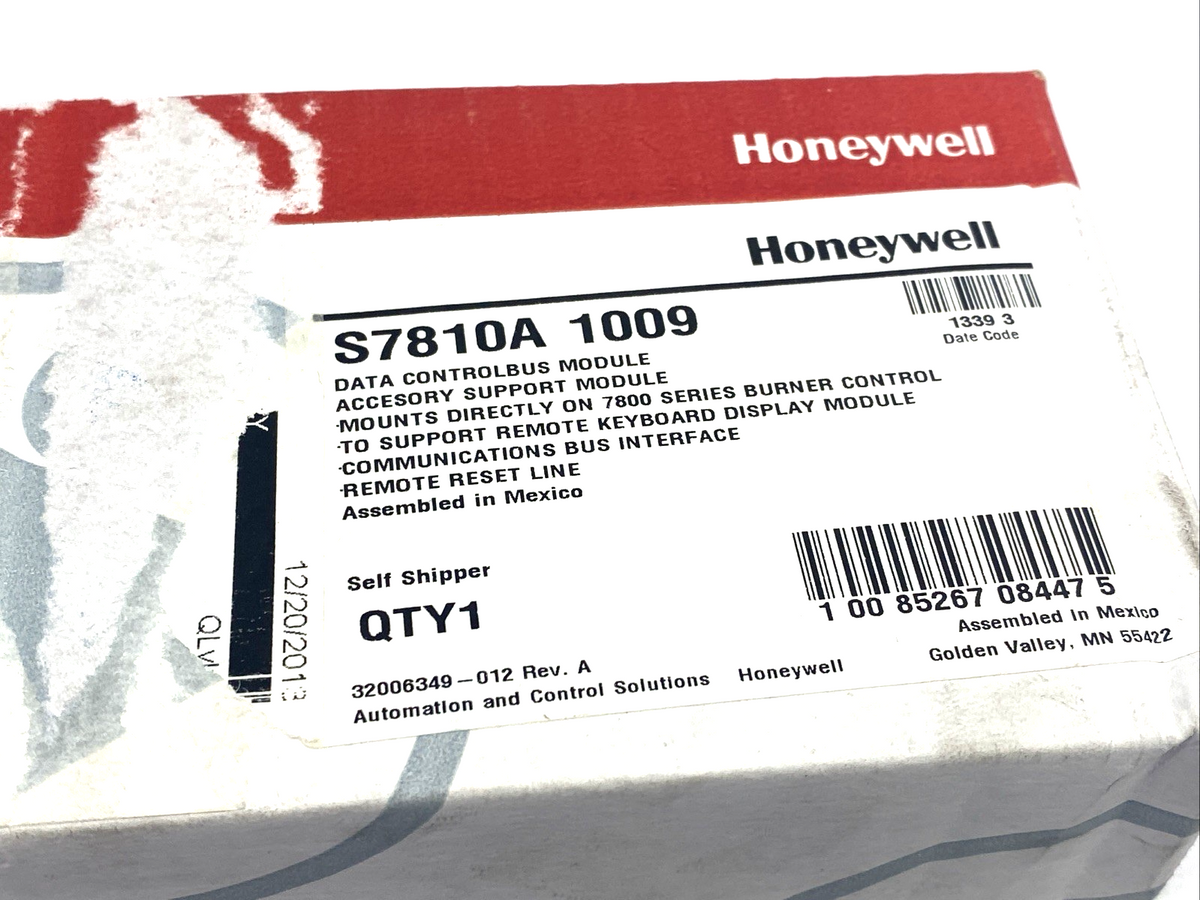 S7810A 1009 | Honeywell Data Controlbus Module S7810A1009 - New – Open box - Maverick Industrial Sales