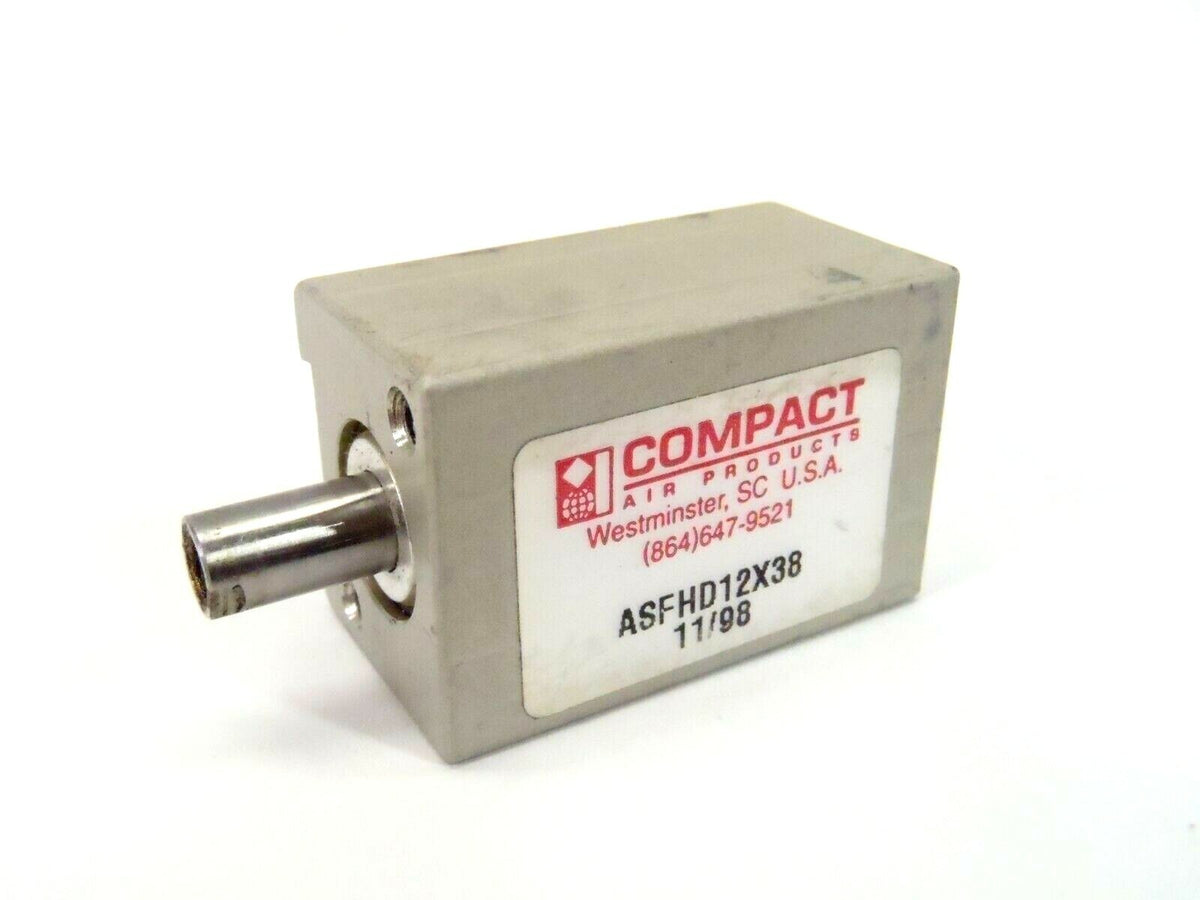 ASFHD12X38 | Compact Air Products 1/2" Bore 3/8" Inch Stroke - Used - Maverick Industrial Sales