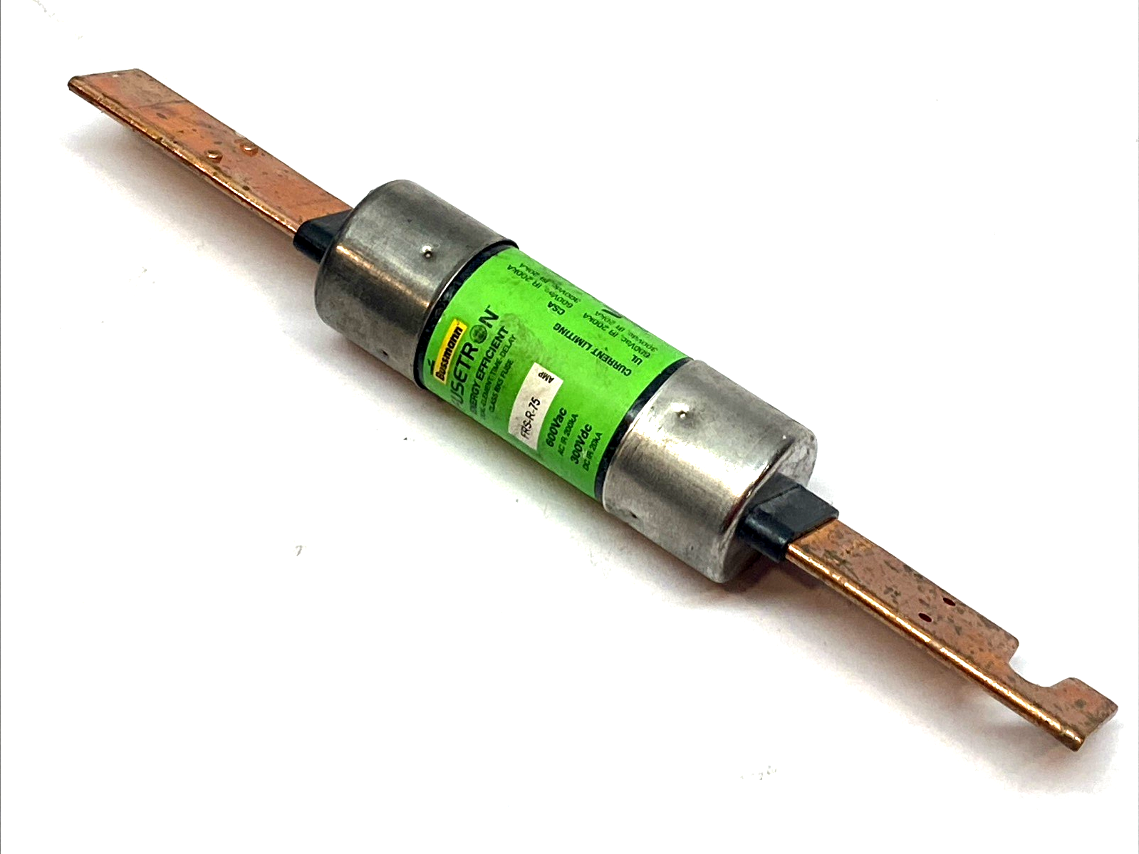Bussmann FRS-R-75 600V Time Delay Fuse Class RK5 Dual Element - Maverick Industrial Sales