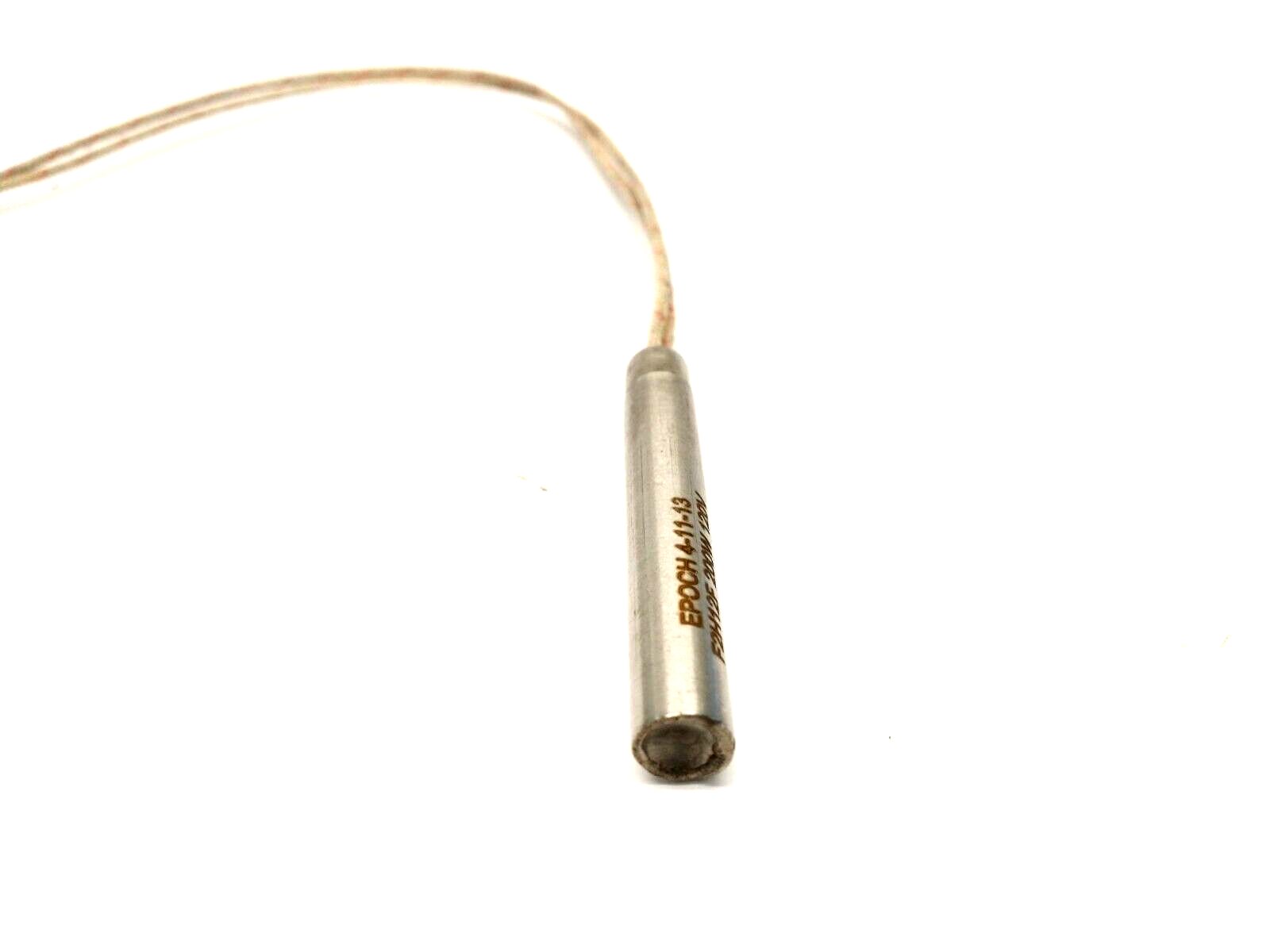 Epoch F2H12F Cartridge Heater 3/8" x 2-1/2" Long 120V 200W 13" Wire Leads - Maverick Industrial Sales