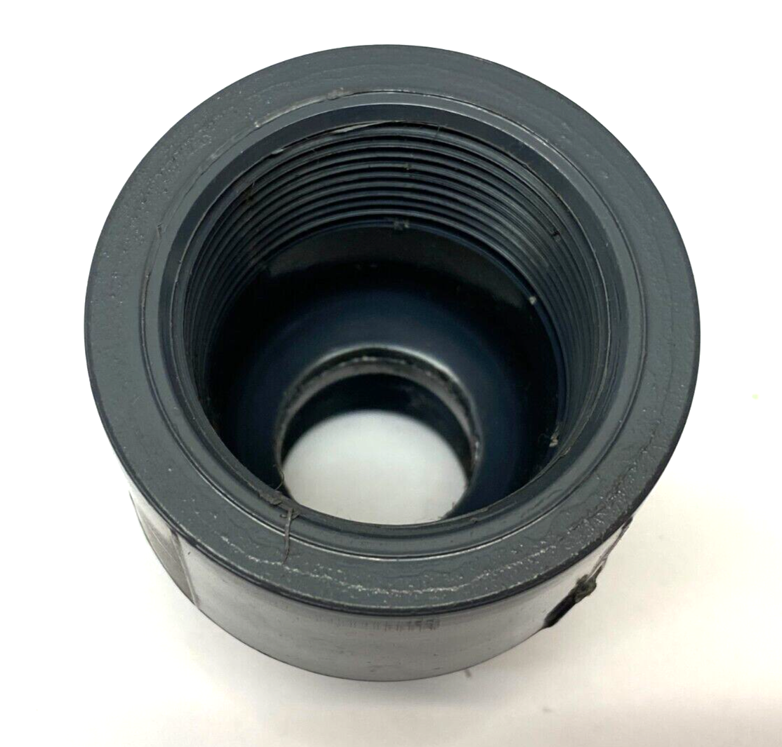 Nibco 4501R Reducing Coupling 1-1/2" to 1" Female Threaded GRAY SCH-80 CA00700 - Maverick Industrial Sales