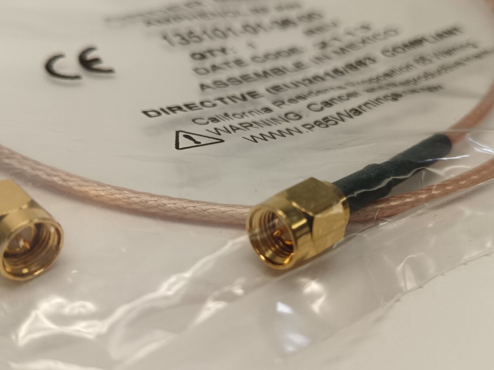 Amphenol 135101-01-36.00 RF Cable Assembly - Maverick Industrial Sales