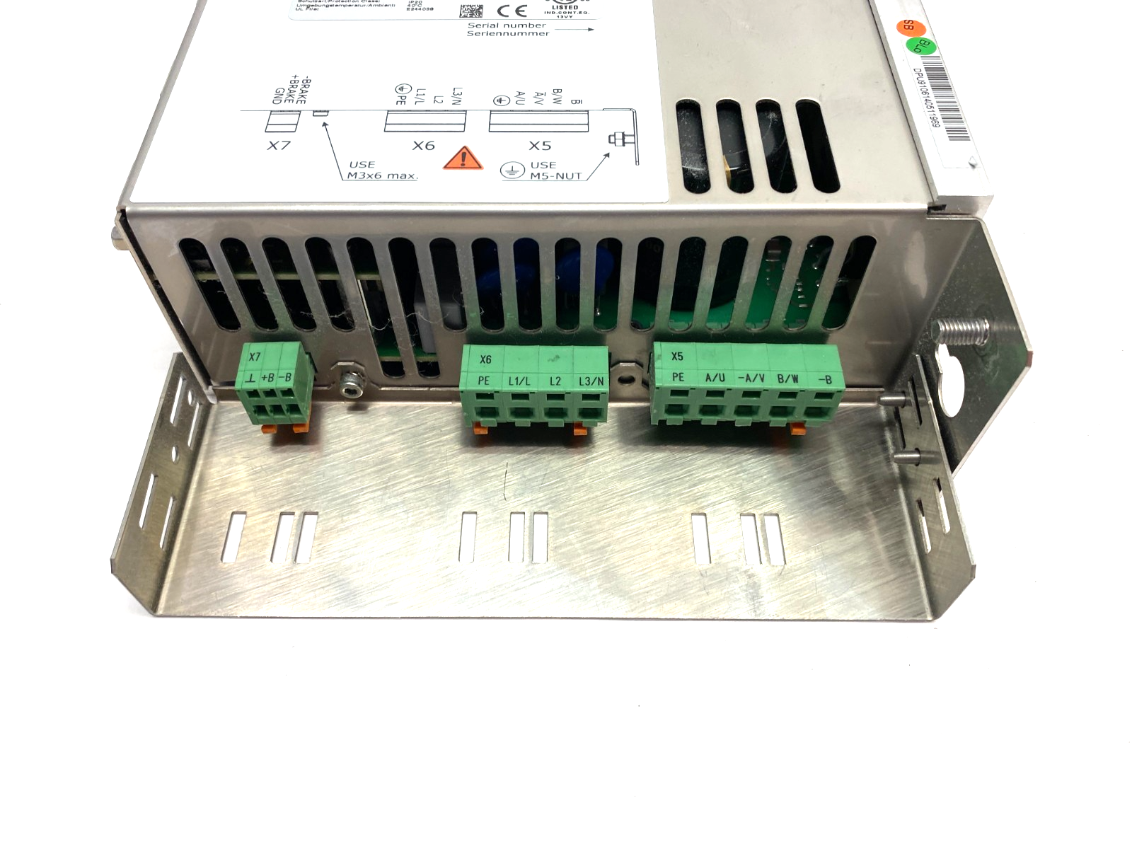 ECOVARIO 214AR-BJ-000-000 | Jenaer 1-Axis Servo Amplifier, CANopen/EtherCAT, STO - Used - Maverick Industrial Sales