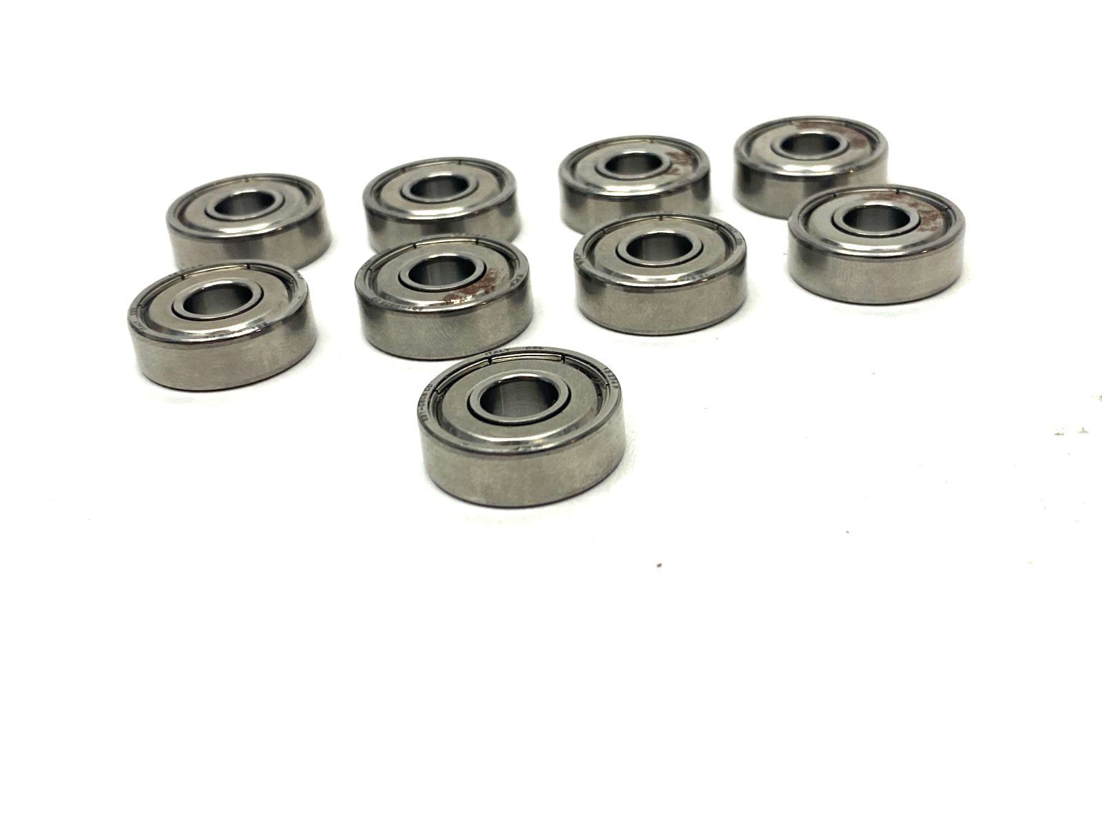 SKF 608-2Z Shielded Radial Ball Bearing LOT OF 9 - Maverick Industrial Sales