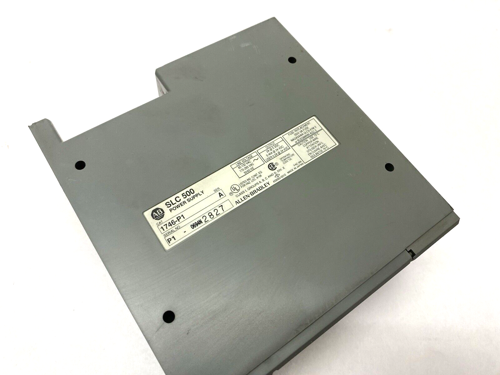 LOT OF 6 Allen Bradley SLC 500 Modules - For parts or not working - Maverick Industrial Sales