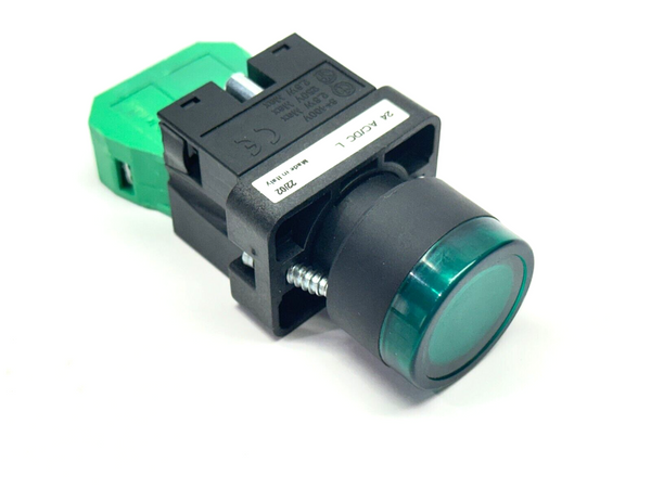 Automation Direct GCX3202-24L Momentary Pushbutton 22mm Green Illuminated 24V - Maverick Industrial Sales