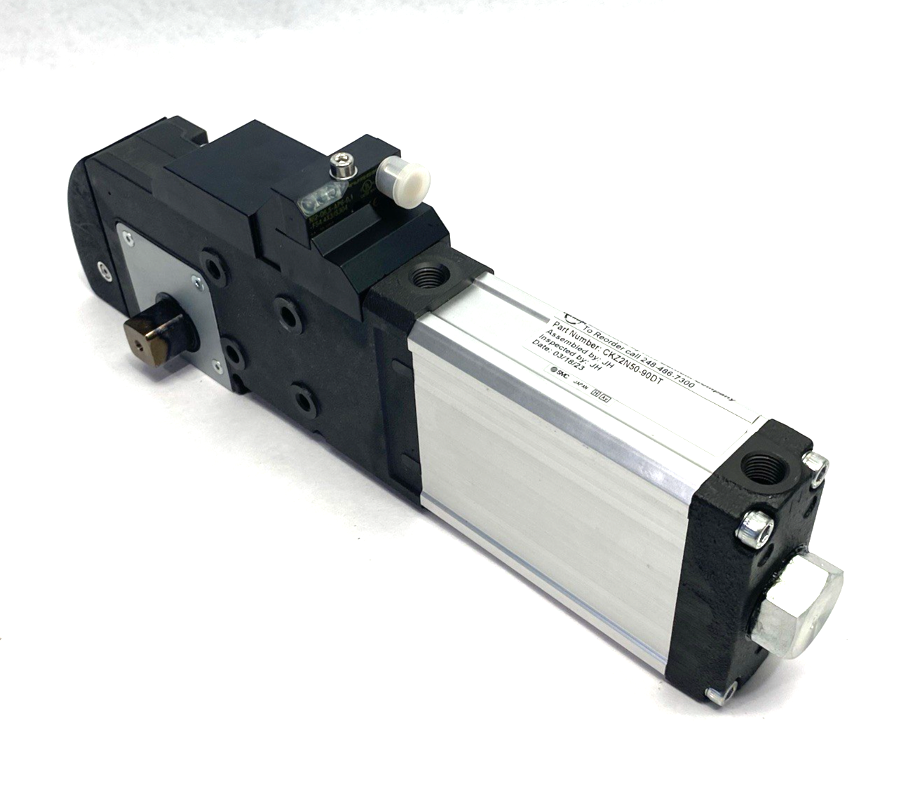 CKZ2N50-90DT | SMC Slim Line Power Clamp Cylinder 50mm Bore Size - New – Open box - Maverick Industrial Sales