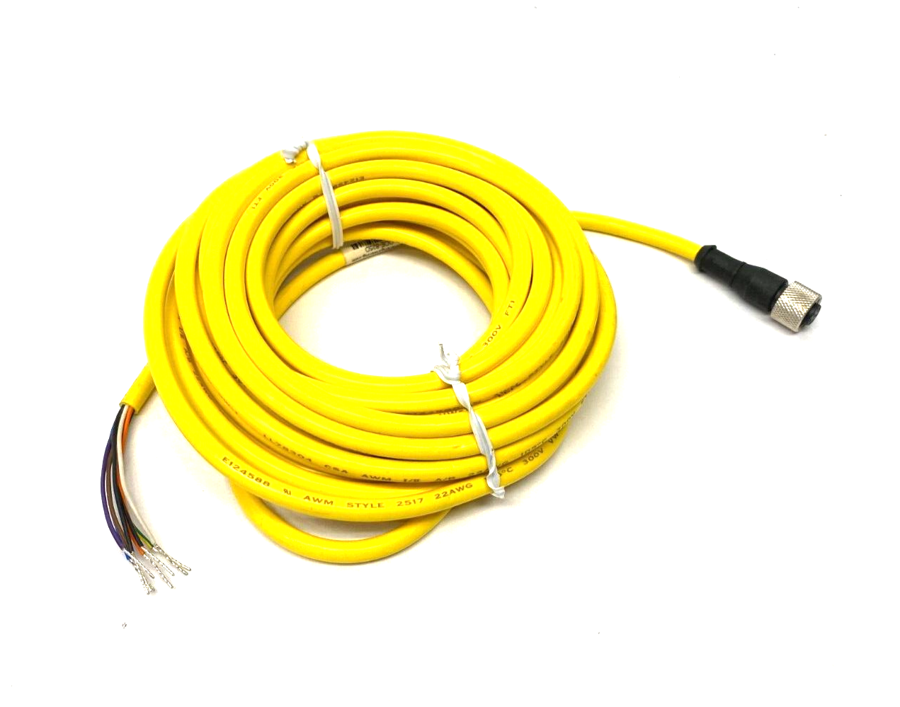 Banner QDE-825D Single Ended Cordset M12 8-Pin Female 70884 - Maverick Industrial Sales