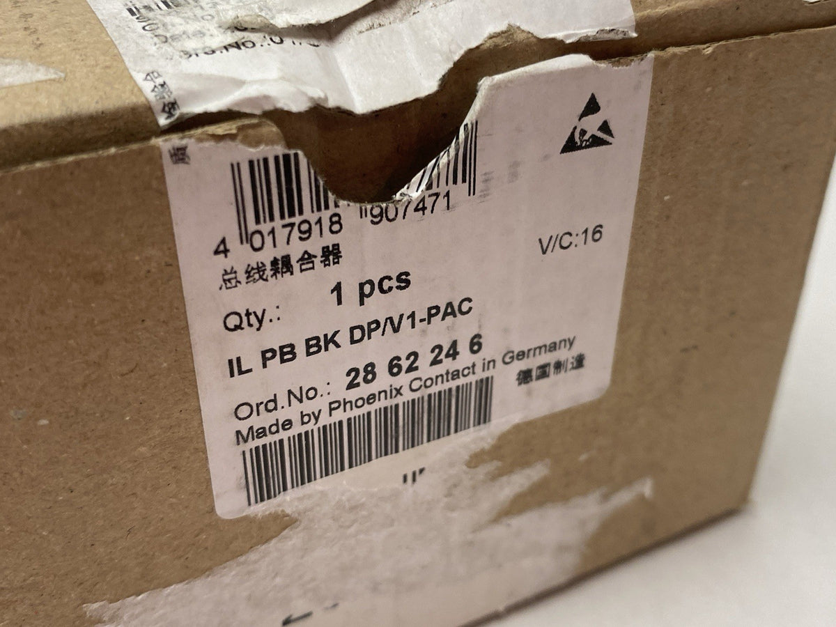 Phoenix Contact IL PB BK DP/V1-PAC Inline PROFIBUS DP Bus Coupler 2862246 - Maverick Industrial Sales