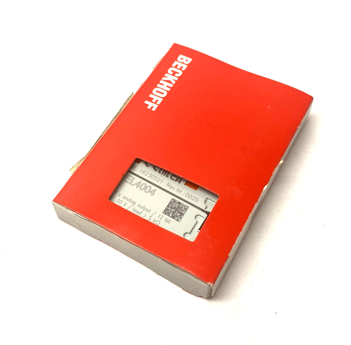 Beckhoff EL4004 EtherCAT 4-Channel Analog Output Terminal 12-Bit - Maverick Industrial Sales