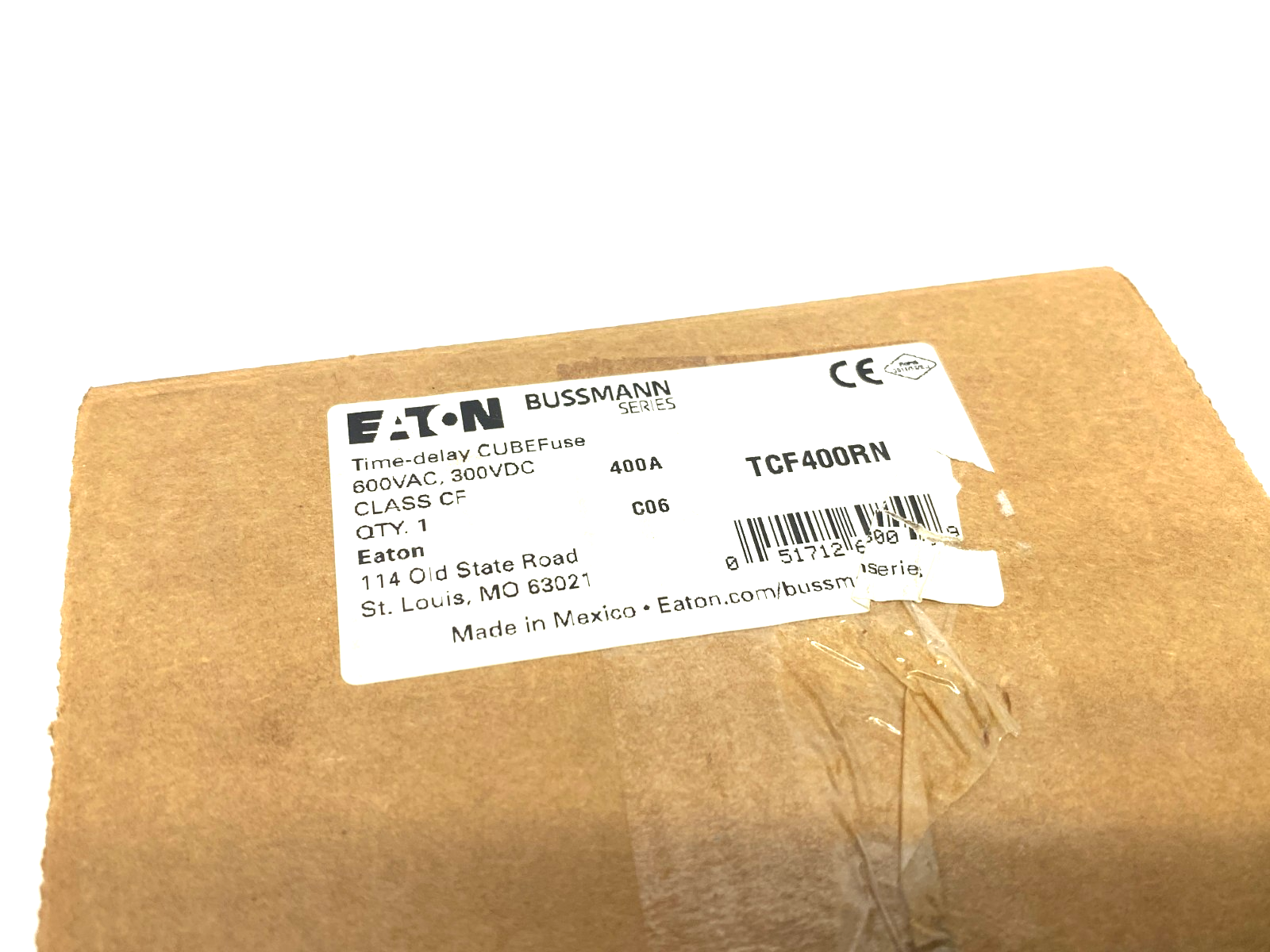 TCF200RN | Eaton Bussmann Low-Peak™ CUBEFuse™ Time Delay Fuse - New – Open box - Maverick Industrial Sales