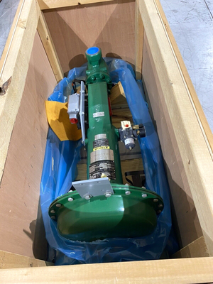 Type 667, Type ET | Fisher ET 2in Globe Control Valve 667 Size 45 Pneumatic Actuator 2-5/16 Port - New – Open box