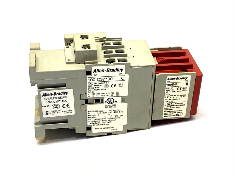 Allen Bradley 100S-C37D14BC Ser. C Safety Contactor - Maverick Industrial Sales