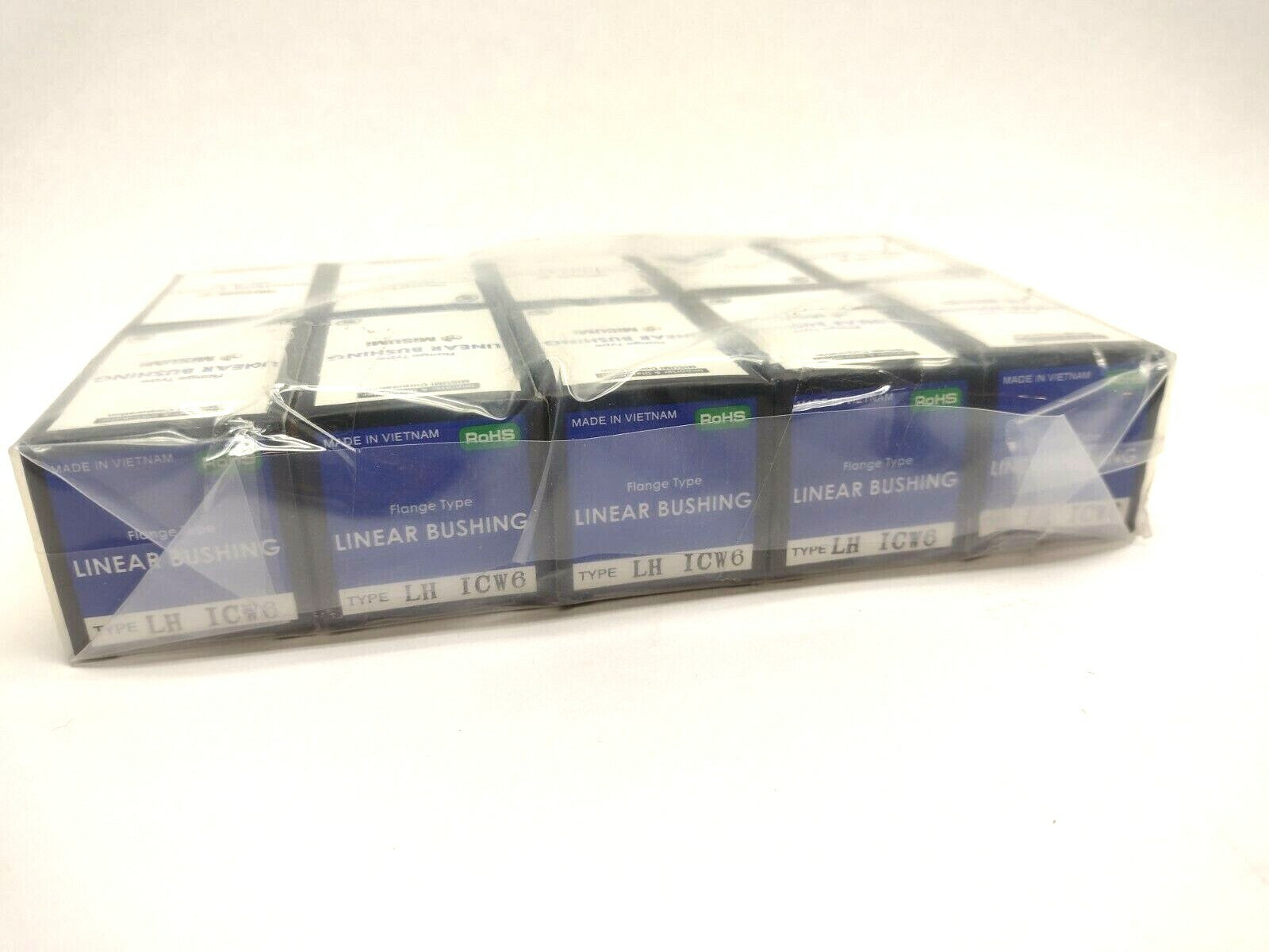 LHICW6 | Misumi Pilot Flanged Linear Bushing, Double Bushing LOT OF 10 - New - Maverick Industrial Sales