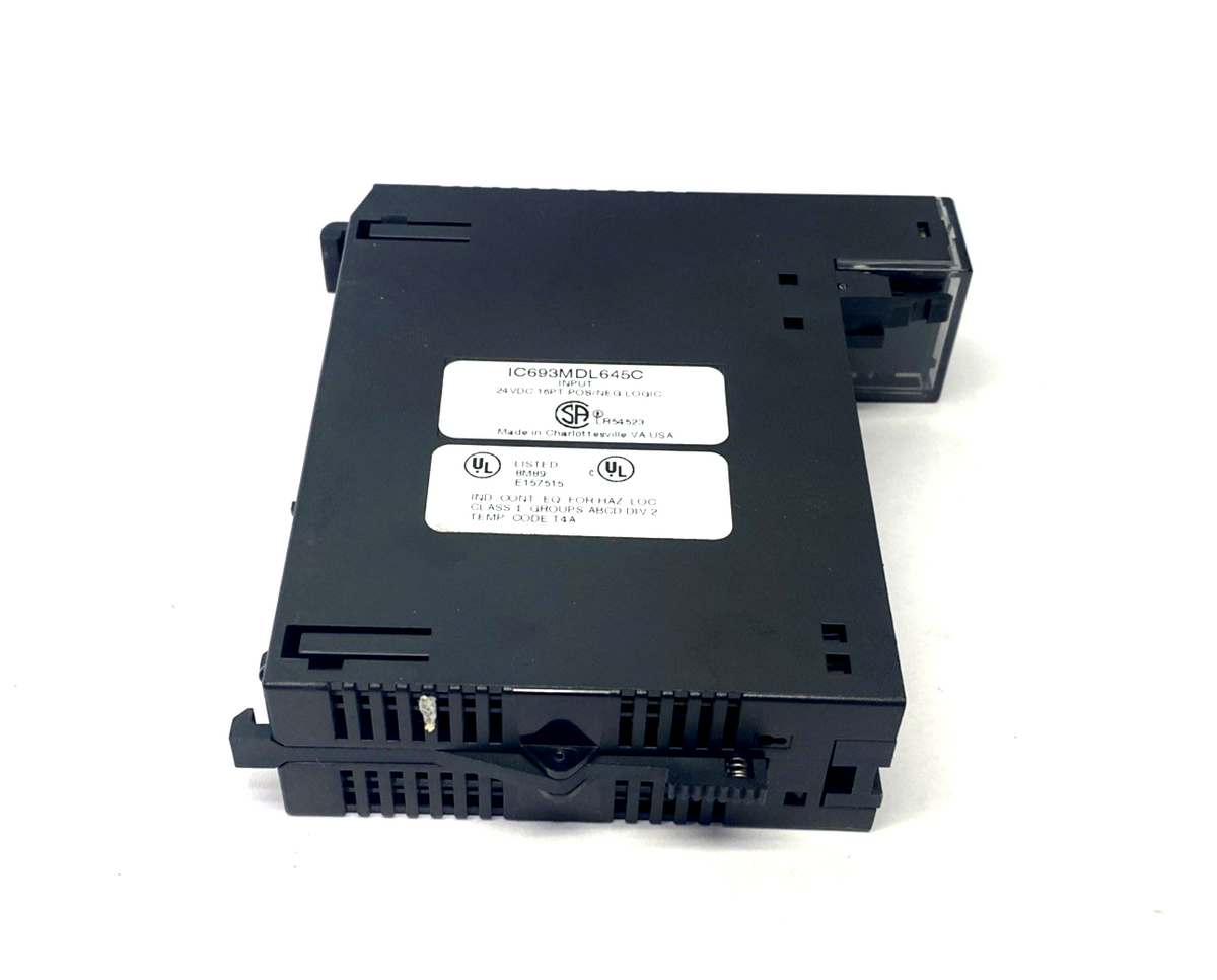 GE Fanuc IC693MDL645C Input Module 24VDC 16PT Pos/Neg Logic - Maverick Industrial Sales
