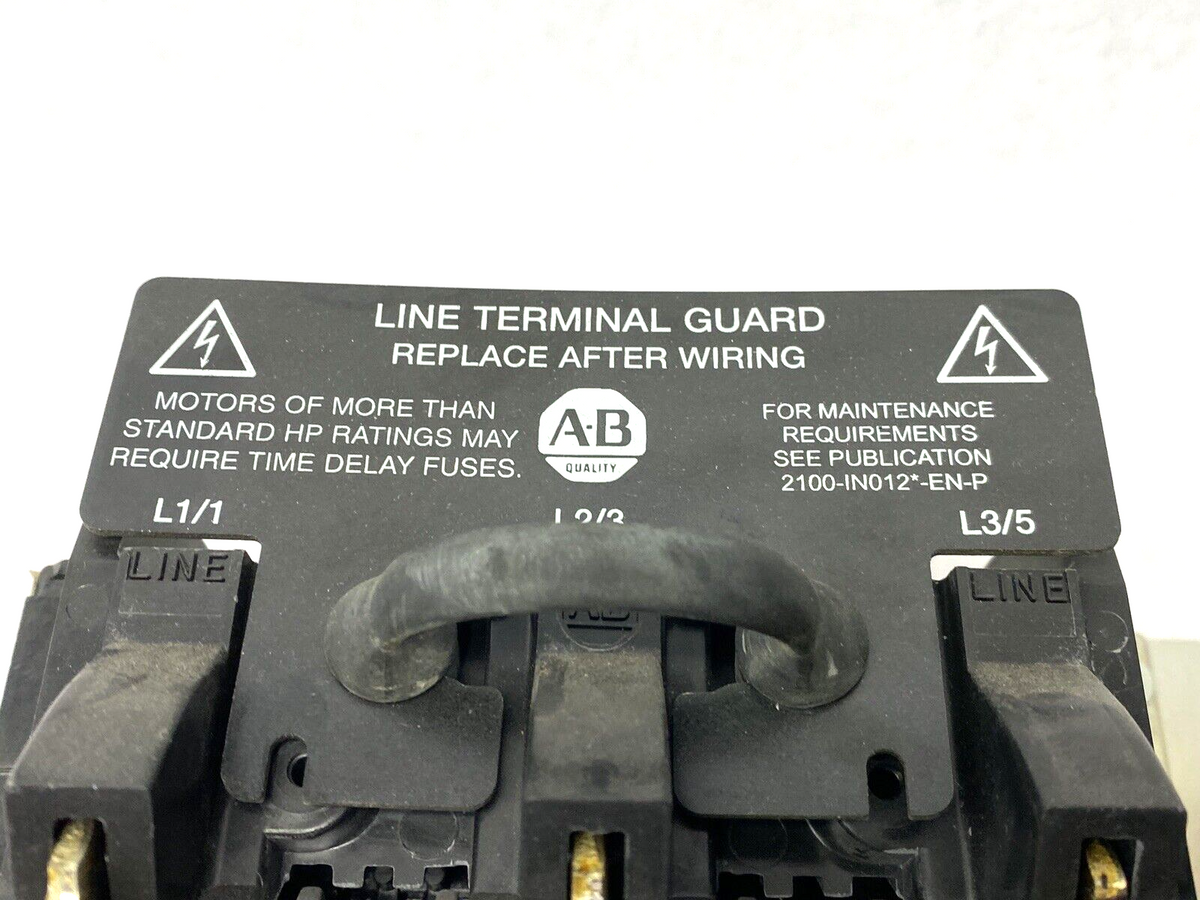 | Allen Bradley 1494V-DS30 Ser. D Disconnect Switch w/ 1494V-FS30 w/ Fuse Cover - Used - Maverick Industrial Sales
