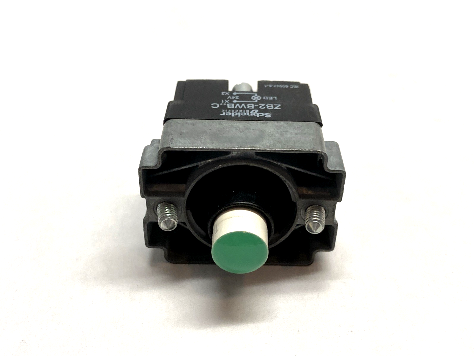 Schneider Electric ZB2BWB31C Metal Series Gushbutton Base Green LOT OF 2 - Maverick Industrial Sales